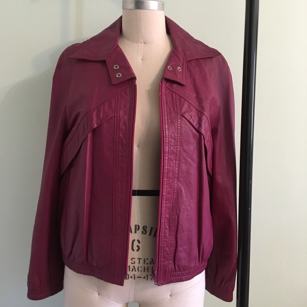 RARE vintage leather jacket